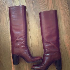 Genuine leather boots made in Italy